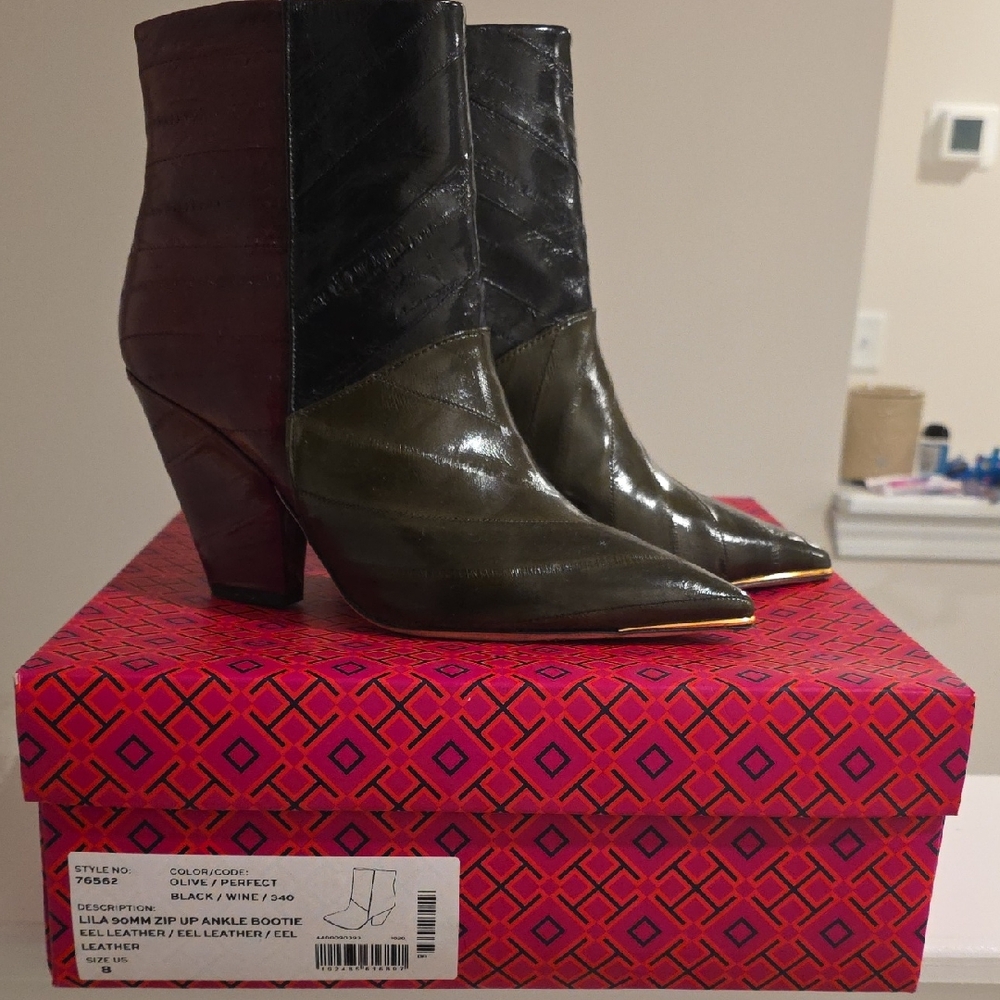 Tory Burch LILA 90MM Zip UP ANKLE Bootie